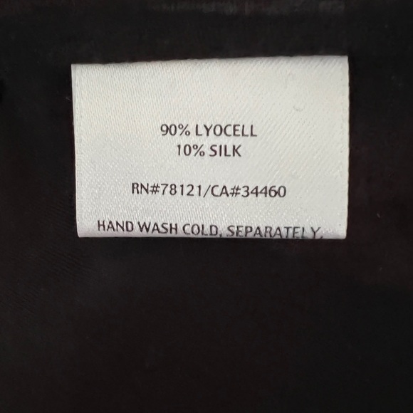 Eileen Fisher Silk Blend Lightweight Skater Dress Size Small - Picture 3 of 4